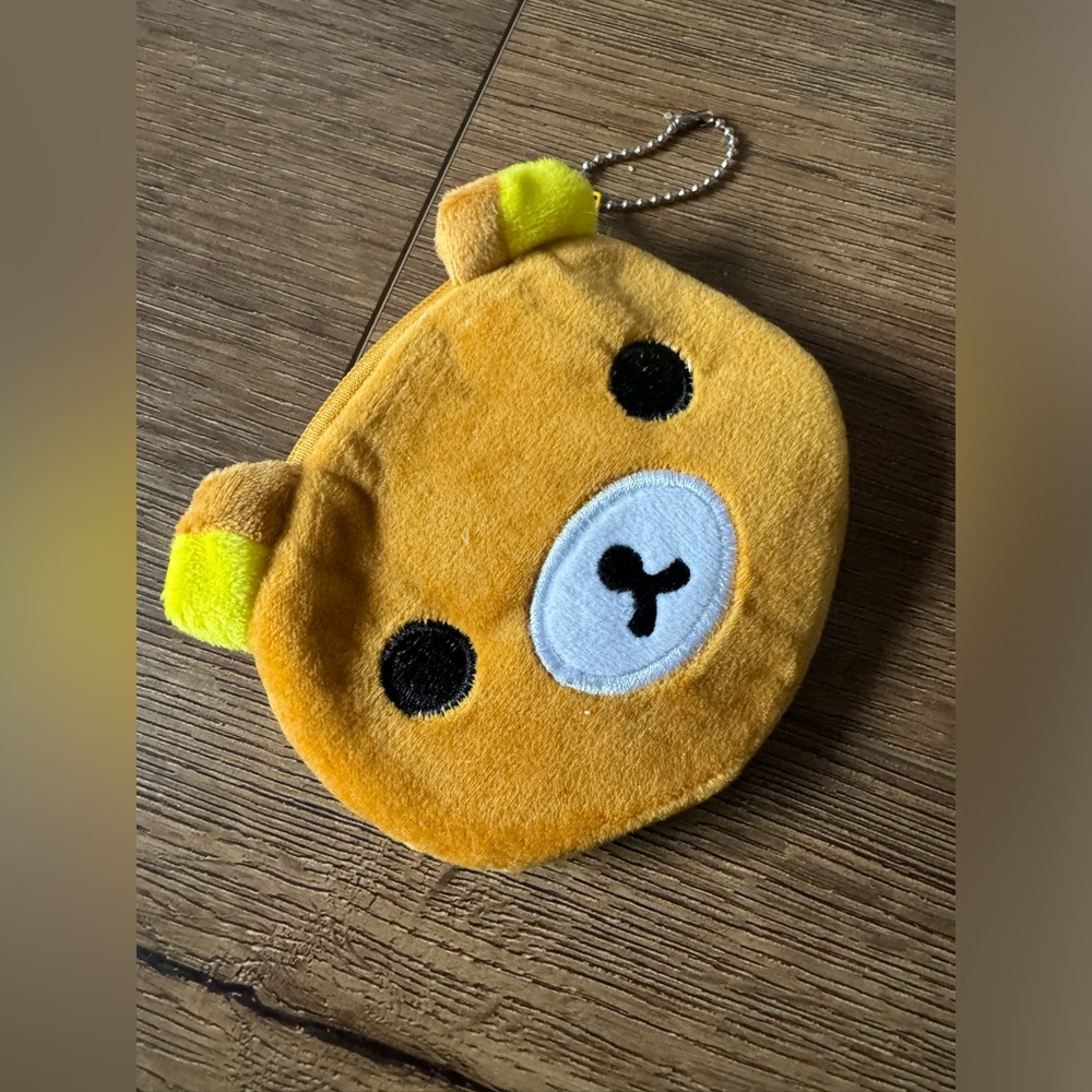 RILAKKUMA-NWT Small Plush Coin Bag